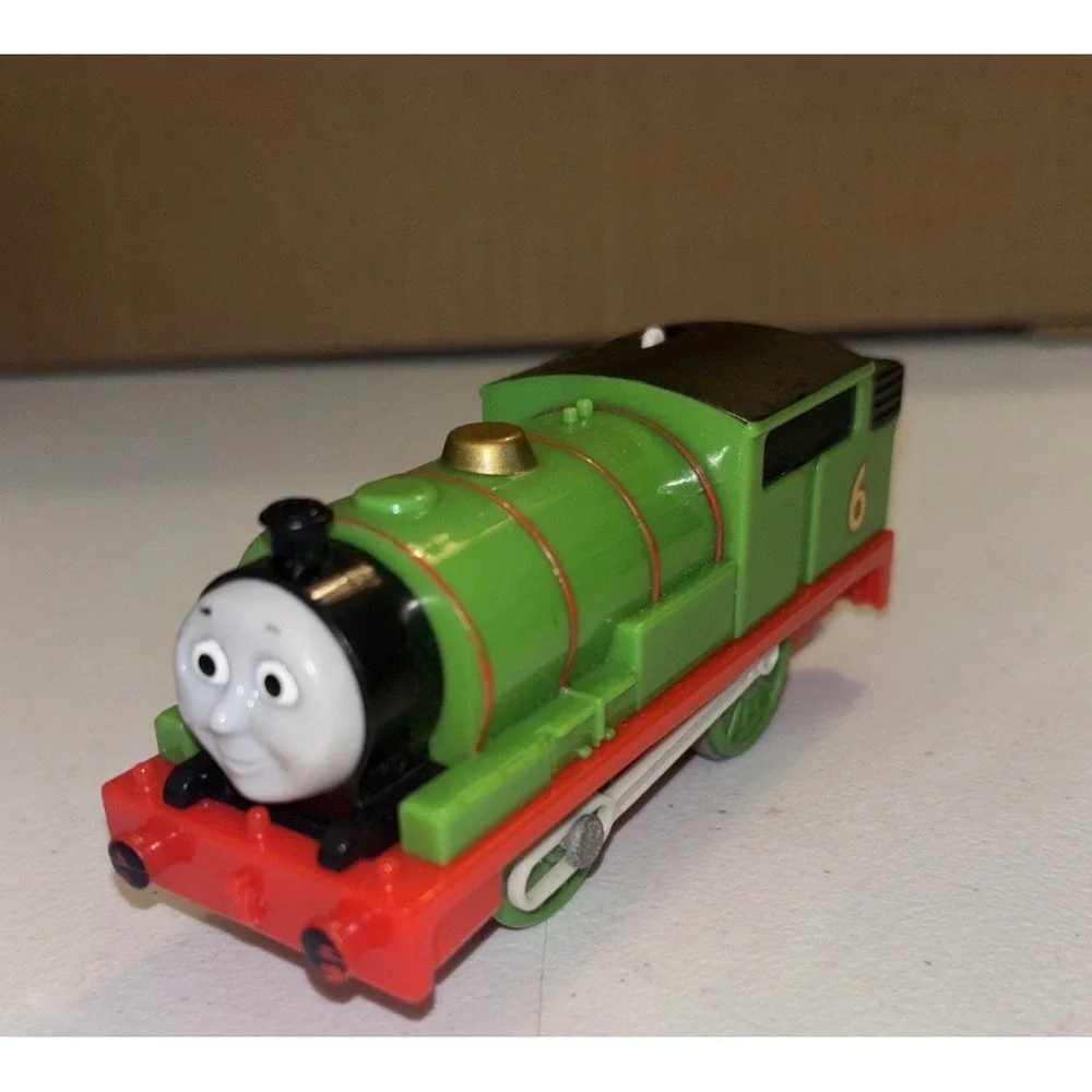 Thomas & Friends TrackMaster Percy Motorized Engine Green Train‎ No. 6 1993WC